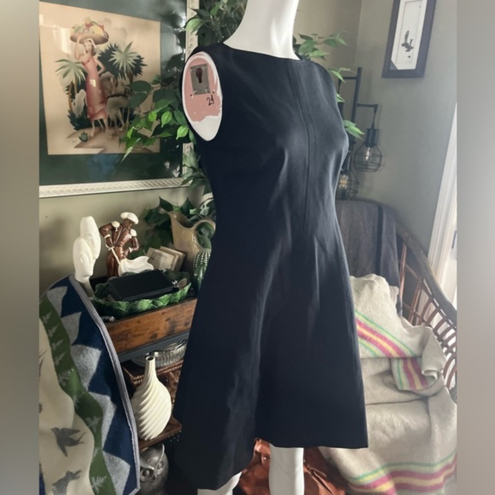 SPANX Black Sleeveless Mini A-Line Dress
